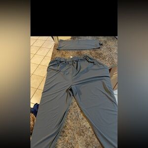 two piece pant set wide leg